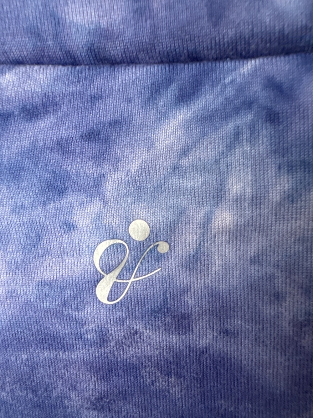 A Core super soft purple tie-dye, long sleeve tee - Picture 5 of 5